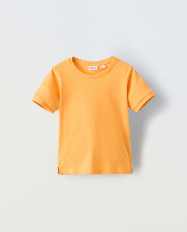 T-shirt in puro cotone slub bambino carousel 0