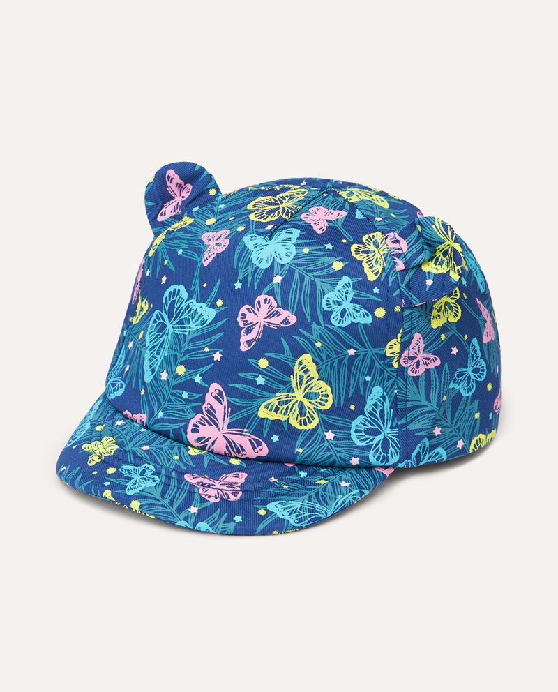 Cappello da baseball in puro cotone neonatadouble bordered 0 