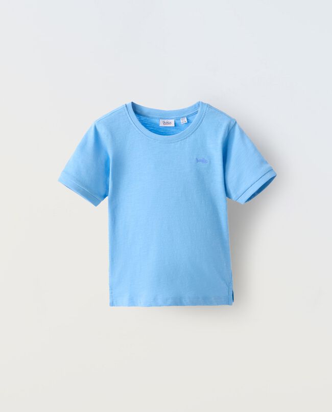 T-shirt in puro cotone slub bambino carousel 0