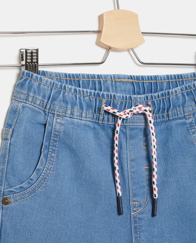 Shorts con coulisse in denim bambinodouble bordered 1 cotone