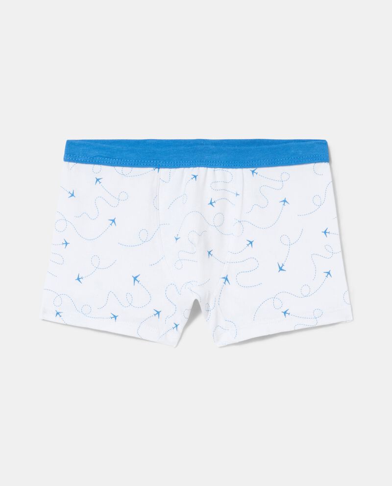Pack 3 boxer in cotone stretch bambino single tile 1 