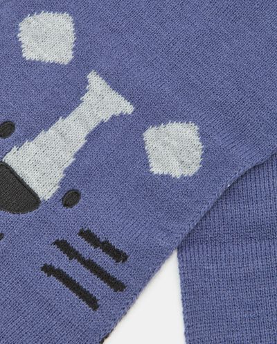 Sciarpa tricot con ricami neonato detail 1