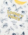 Set jogging Looney Tunes in misto cotone neonato