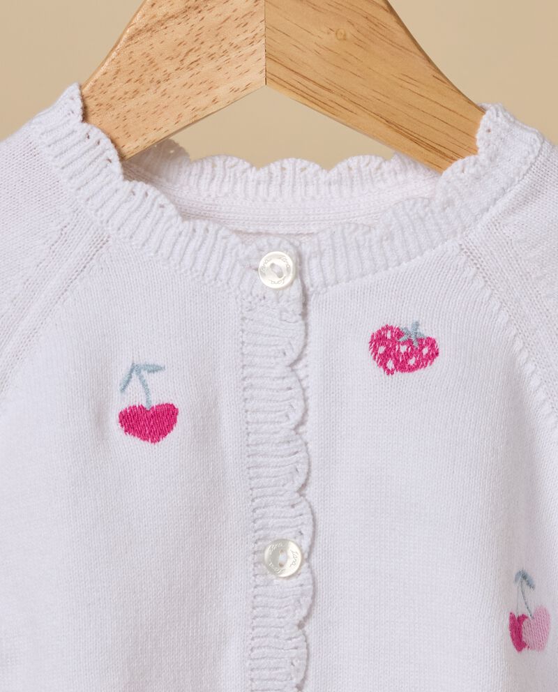 Cardigan tricot IANA in puro cotone neonata single tile 1 cotone