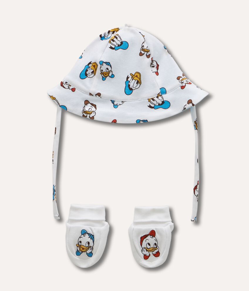 Set cappello da sole + scarpine neonato double 1 