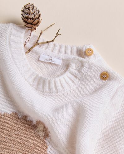 Maglioncino in misto lana merino e cashmere IANA neonato detail 1