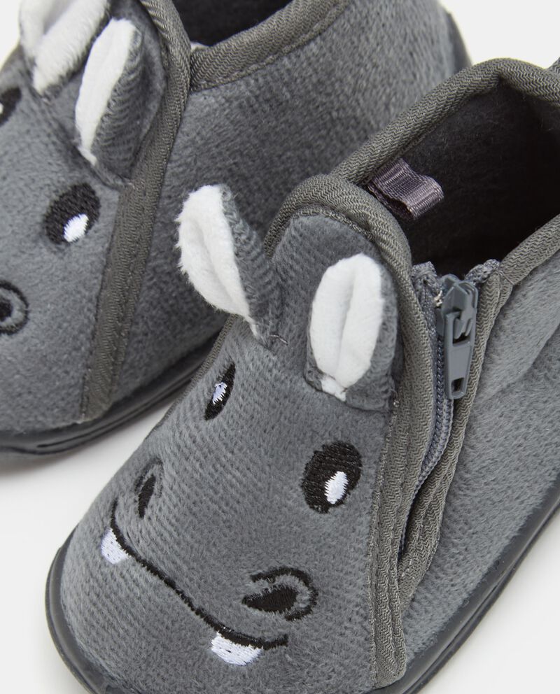 Pantofola con zip neonatodouble bordered 1 