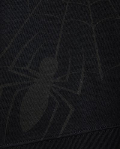 Felpa girocollo stampa Spider-Man in puro cotone bambino detail 1
