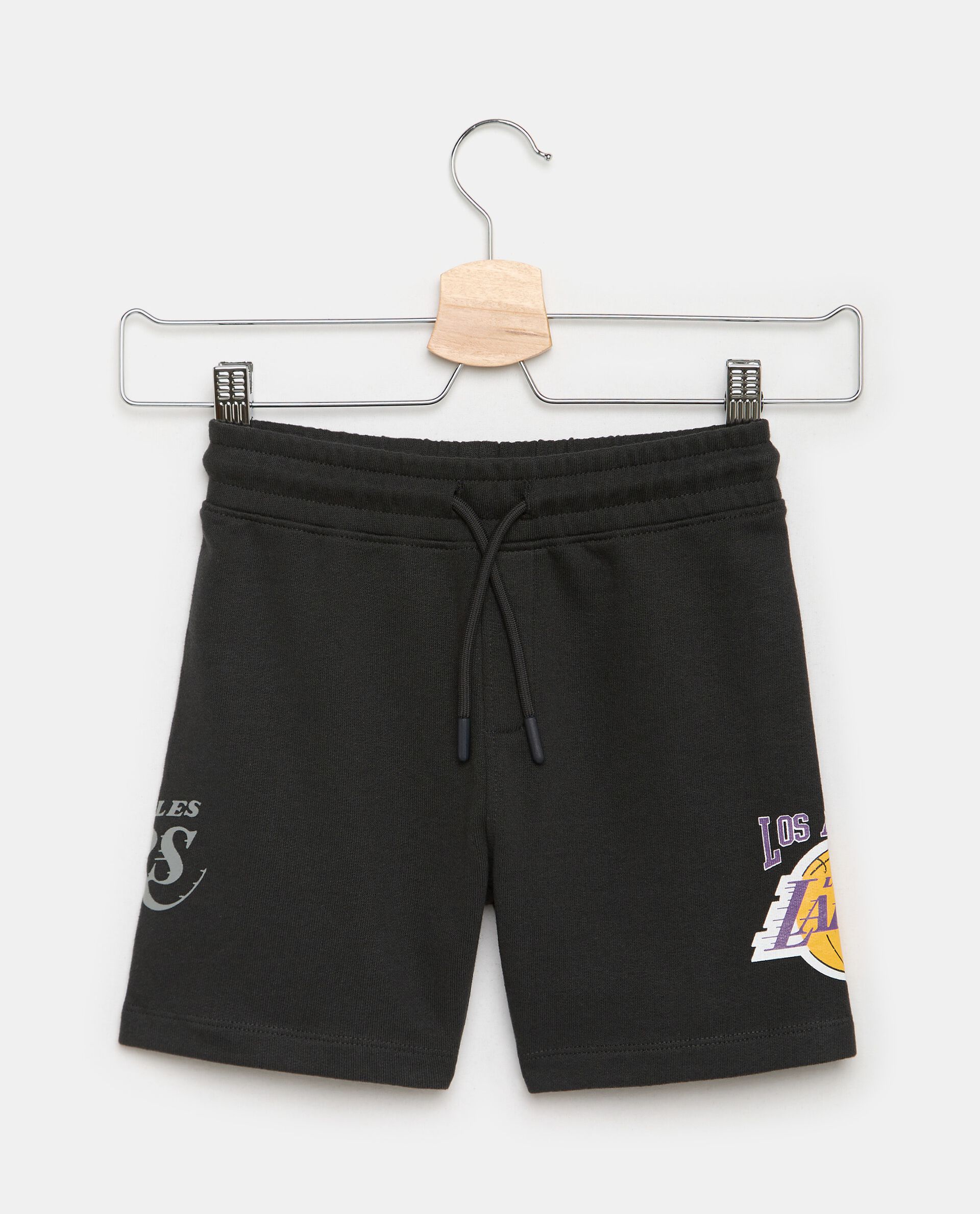 Shorts NBA Lakers in jersey di puro cotone bambino