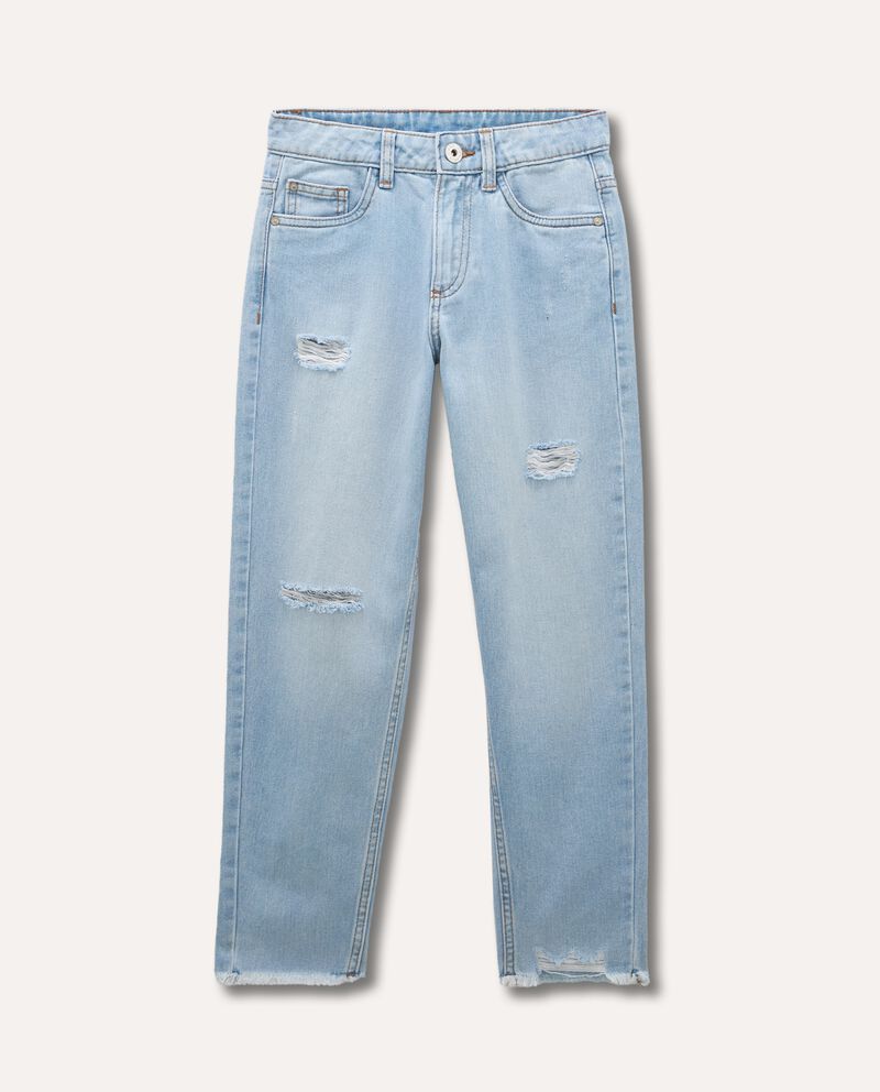 Jeans in puro cotone ragazzadouble bordered 0 cotone