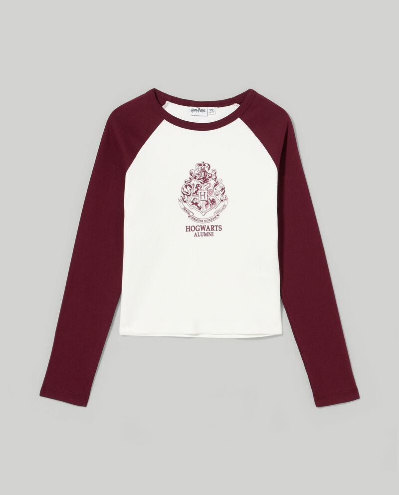 T-shirt in puro cotone Harry Potter ragazza single tile 0 