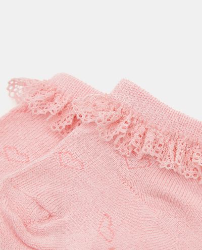 Calze neonata eleganti in cotone detail 1