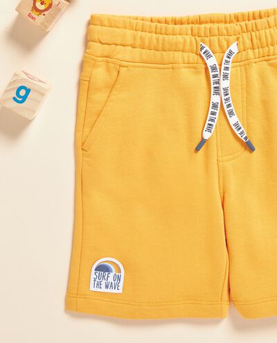 Shorts in felpa di puro cotone IANA detail 1
