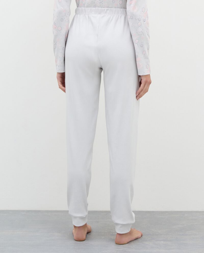 Pantaloni pigiama in puro cotone donna single tile 1 