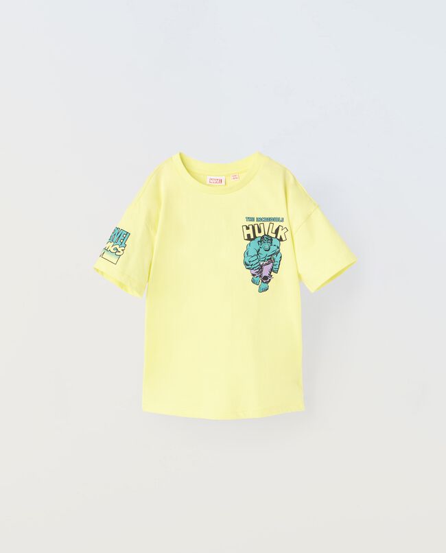 T-shirt Marvel in puro cotone bambino carousel 0