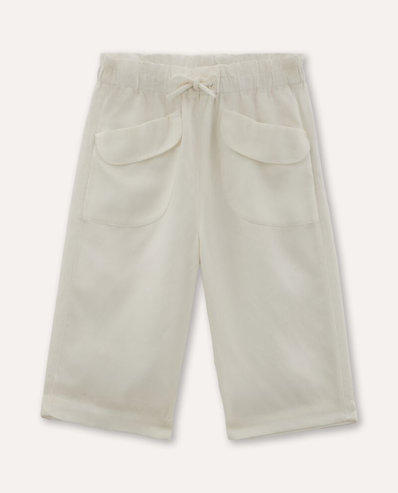 Pantaloni in pura lyocell neonata cover