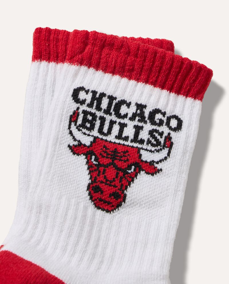 Calza corta Chicago Bulls in cotone stretch single tile 1 