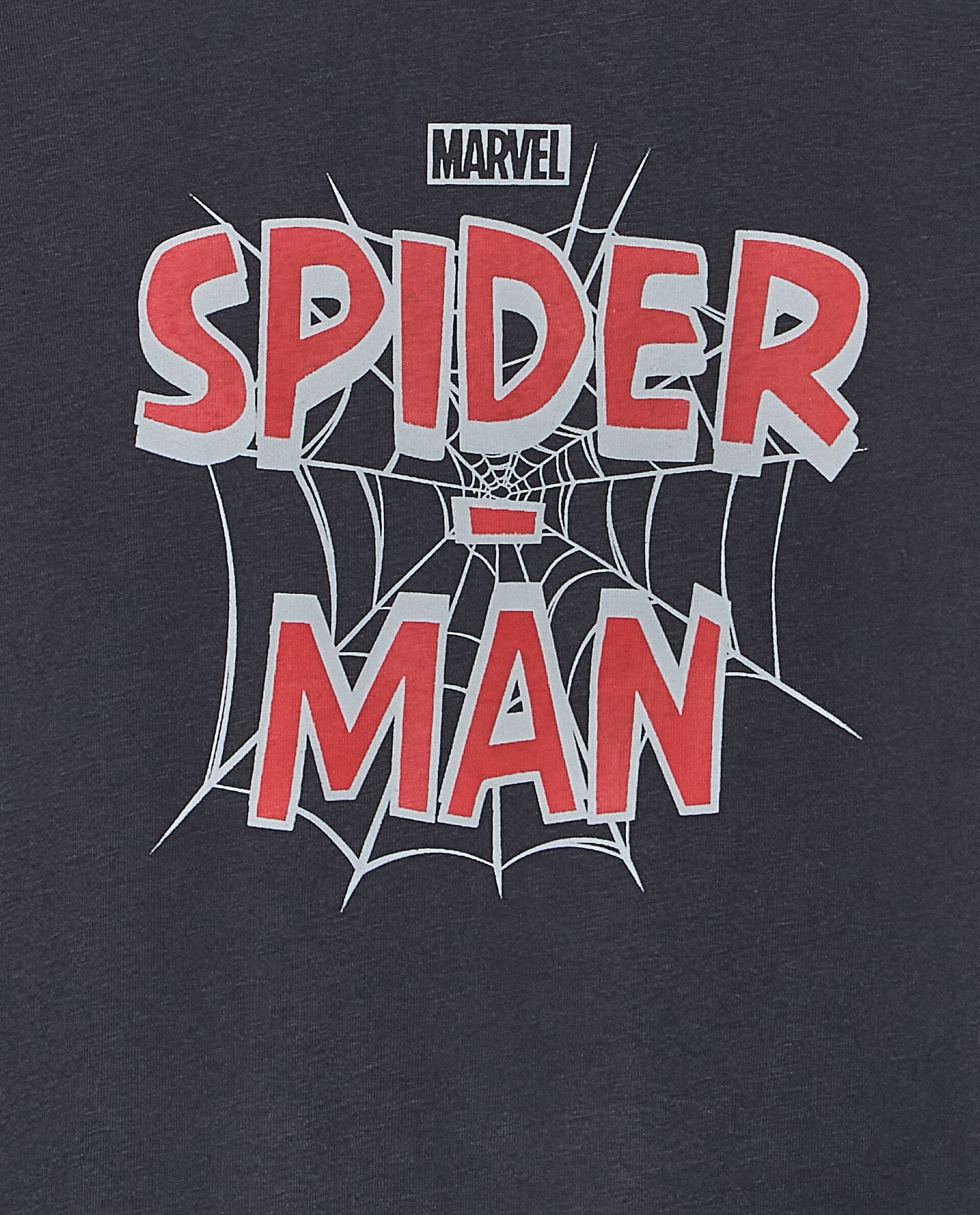 T-shirt Spider-Man a manica lunga in puro cotone