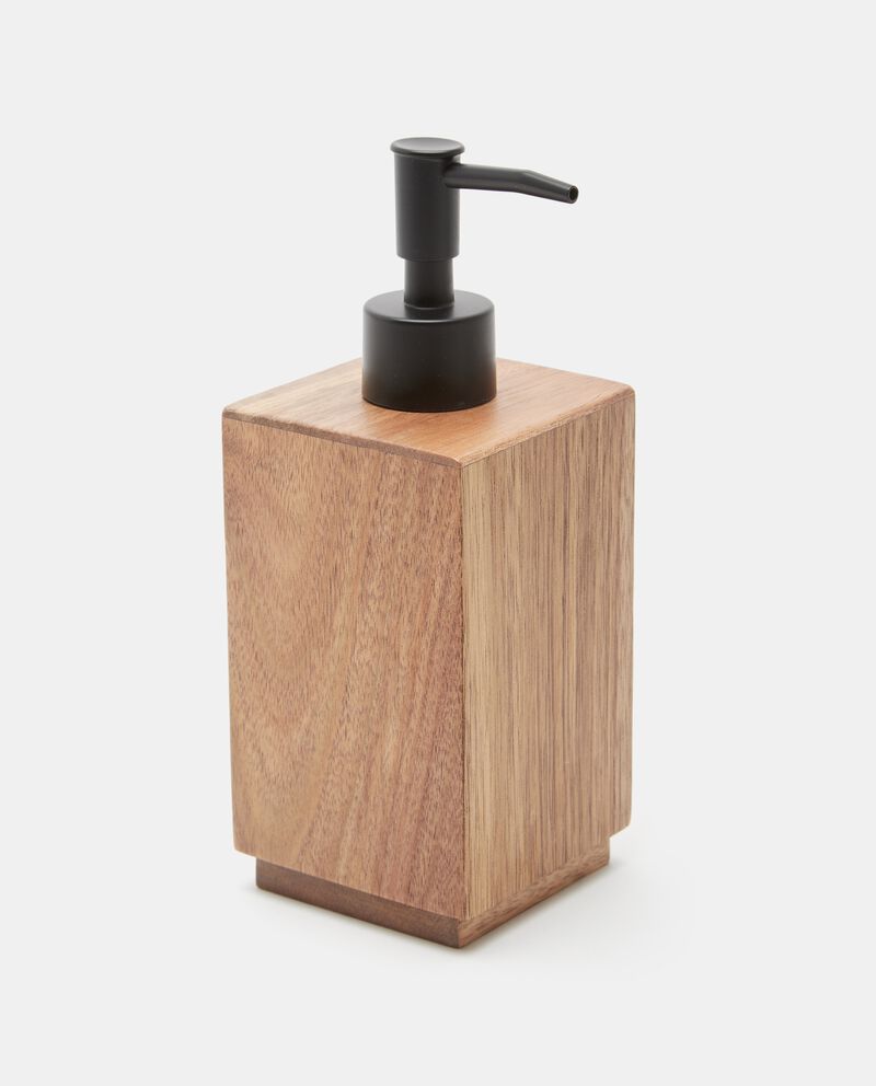 Dispenser portasapone in legno di acacia cover