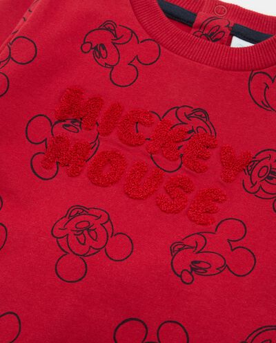 Set jogging stampa Mickey Mouse in puro cotone neonato detail 1