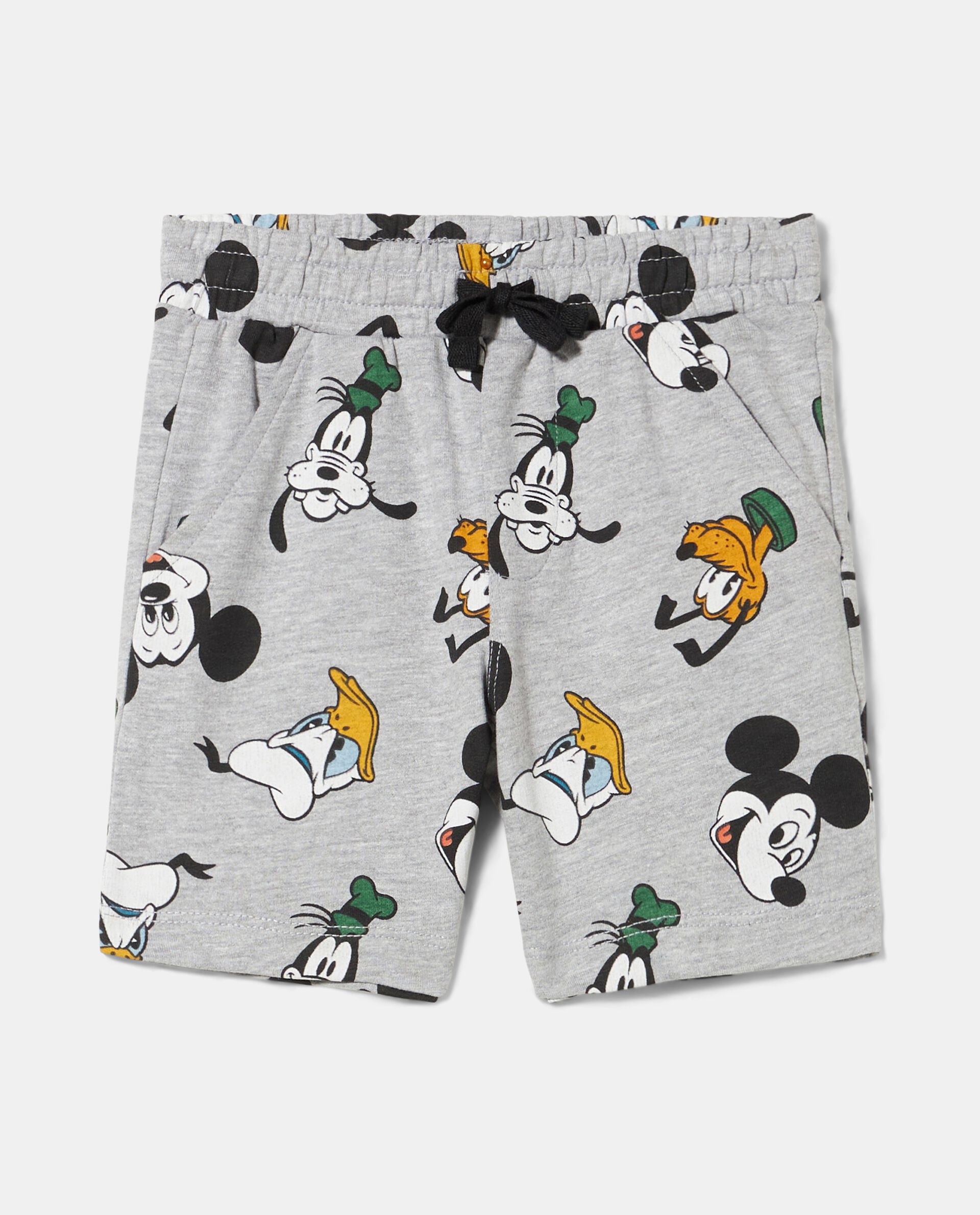 Shorts Disney in felpa di puro cotone neonato