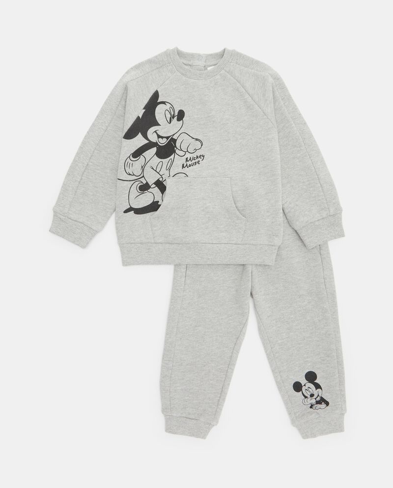 Completo tuta stampa Mickey Mouse in misto cotone neonato cover