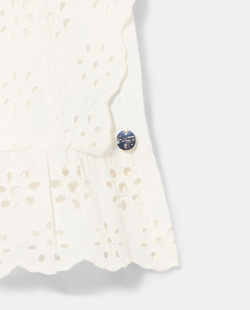 Camicia in puro cotone sangallo bambina single tile 1 