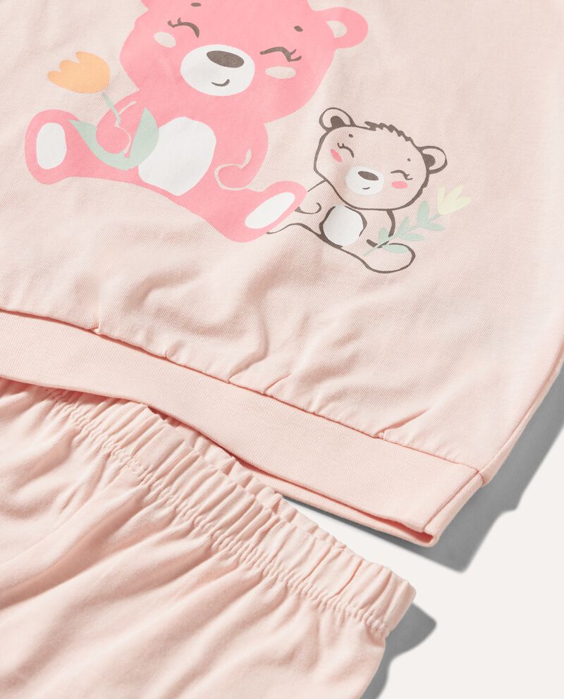 Set pigiama lungo in puro cotone neonatadouble bordered 1 