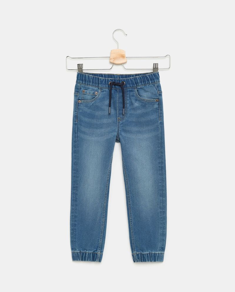 Jeans con lavaggio stone in misto cotone bambino single tile 0 