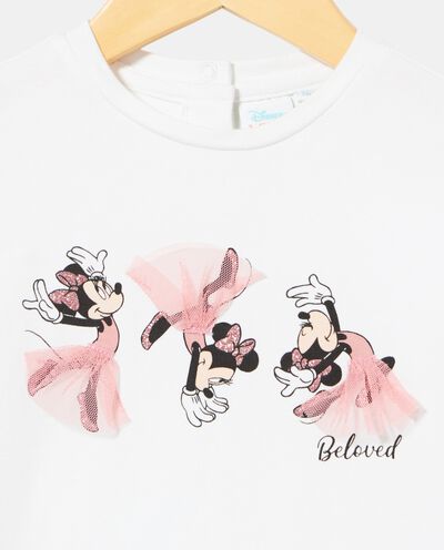 T-shirt in cotone elasticizzato bambina detail 1