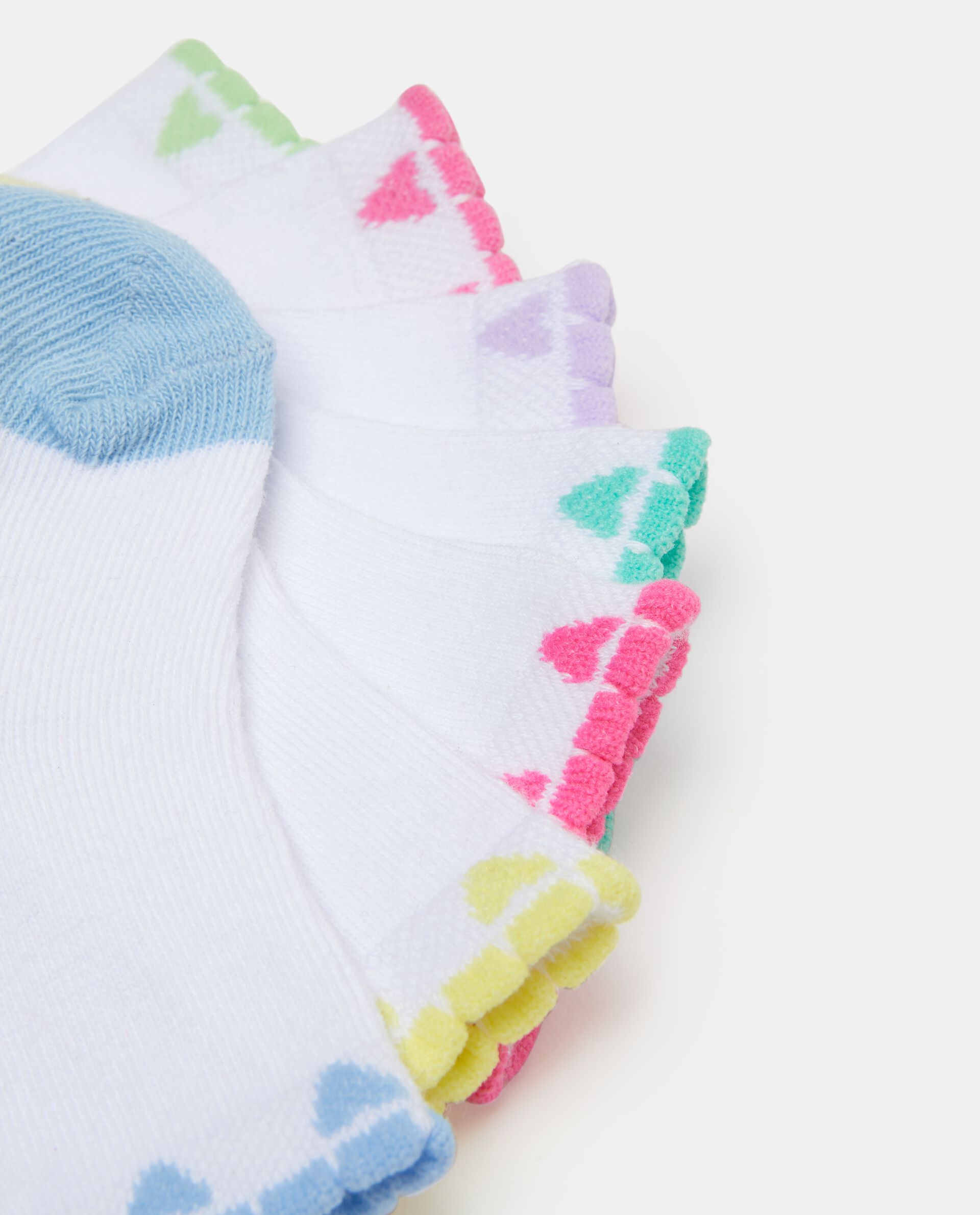 Set calzini fantasia cuori neonata