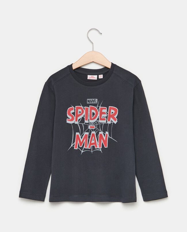 T-shirt Spider-Man a manica lunga in puro cotone carousel 0