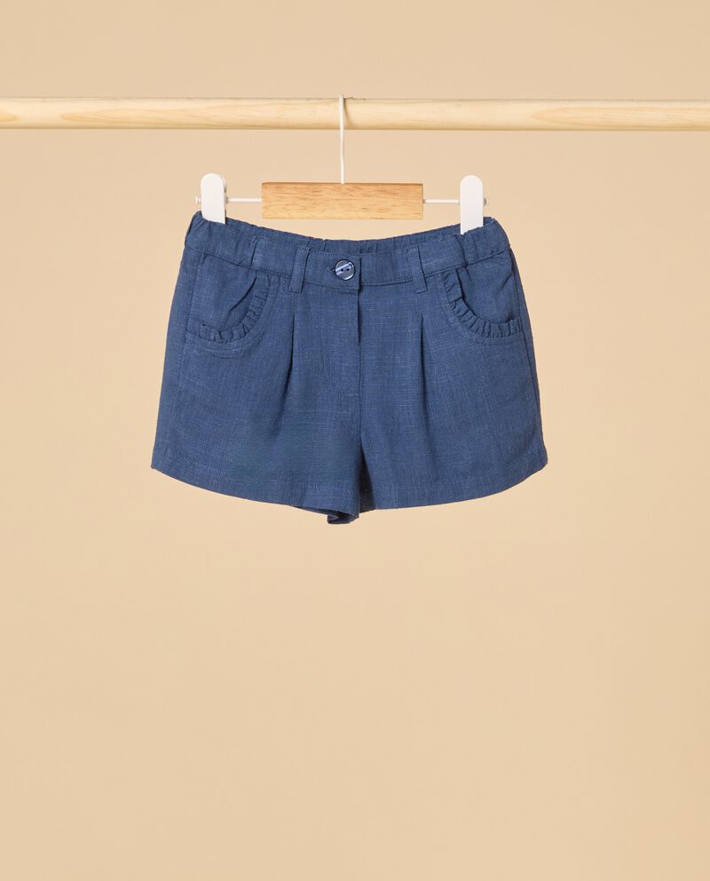 Shorts in misto lino IANA neonata cover
