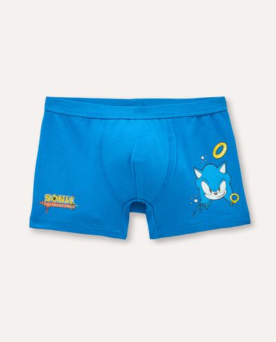 Pack 3 boxer Sonic in cotone stretch bambino detail 1