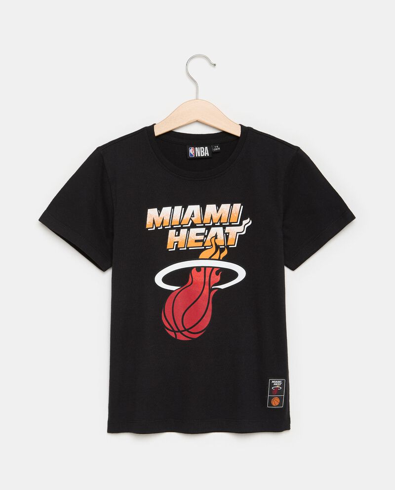 T-shirt NBA Miami Heat in jersey di puro cotone bambino cover