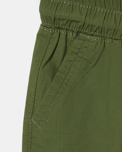 Shorts in popeline di puro cotone bambino detail 1