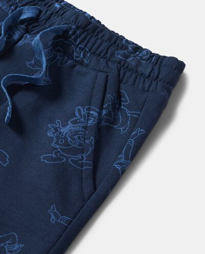 Shorts Disney in felpa di puro cotone neonato detail 1