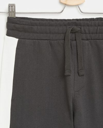 Pantaloni jogger in felpa leggera di puro cotone ragazzo detail 1