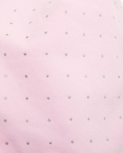 Berrettino in cotone elasticizzato a pois neonata detail 1