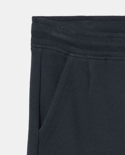 Shorts in piquet di puro cotone ragazzo detail 1