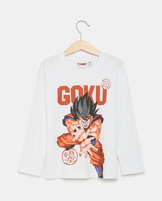 T-shirt Dragon Ball in jersey di puro cotone bambino carousel 0