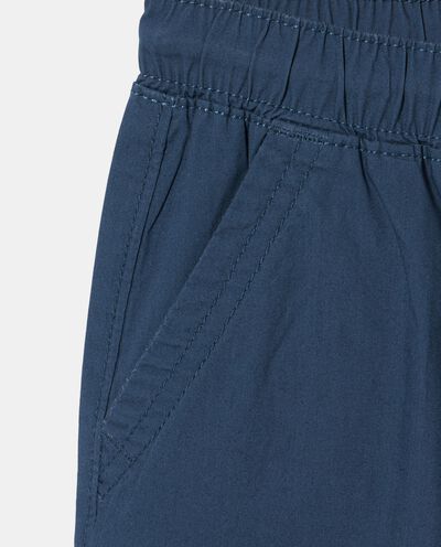 Shorts in popeline di puro cotone bambino detail 1