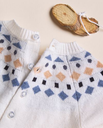 Tutina in maglia misto lana merino e cashmere IANA detail 1