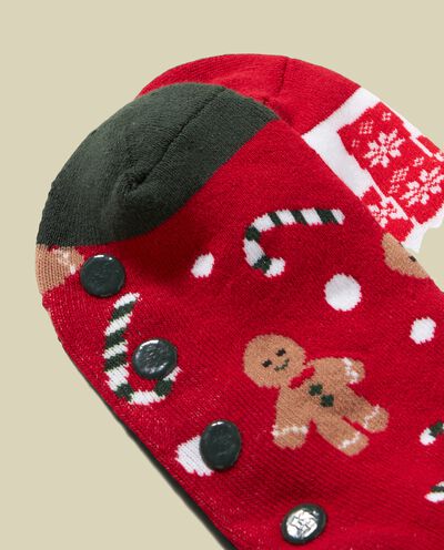 Pack 2 calze antiscivolo Natale uomo detail 1