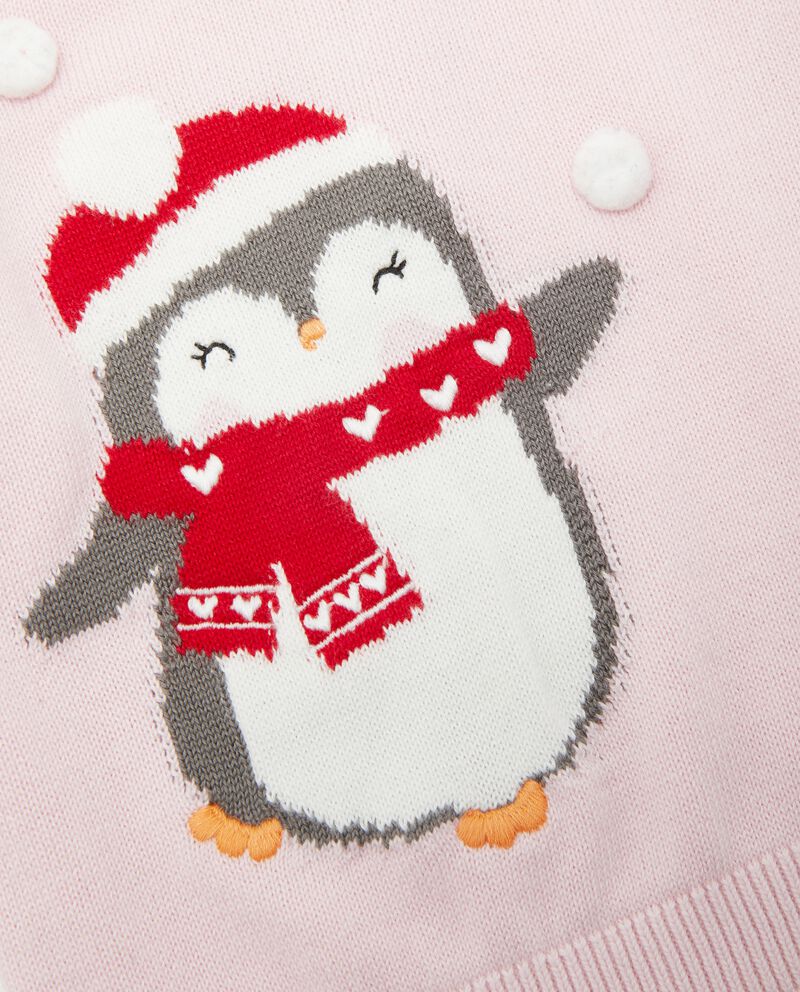 Maglione in tricot con lavorazione intarsia neonata single tile 1 