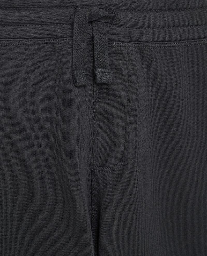 Pantalone in felpa di puro cotone ragazzodouble bordered 1 