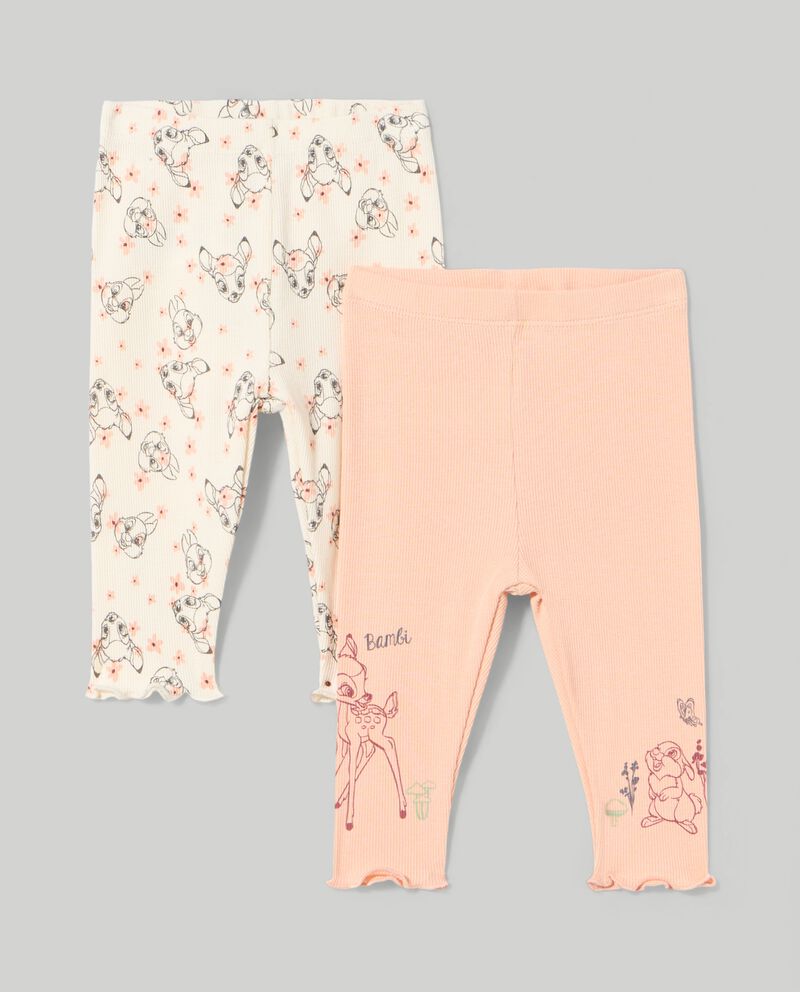 Pack 2 leggings in cotina neonata cover