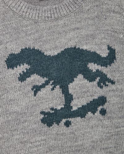 Girocollo in tricot misto lana bambino detail 1