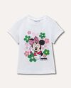 T-shirt in cotone stretch bambina