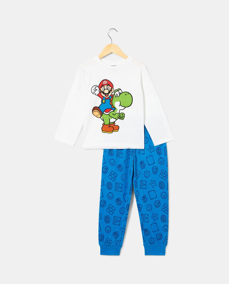 Pigiama lungo Super Mario in puro cotone bambino cover